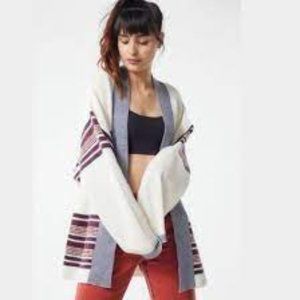 Urban Outfitters Kassi Stripe Oversized Cardigan Size XS OB830584